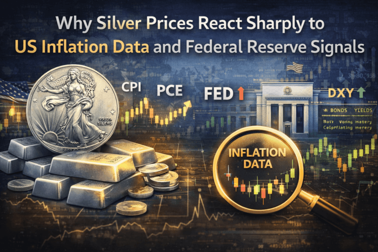 Why Silver Prices React Sharply to US Inflation Data and Federal Reserve Signals