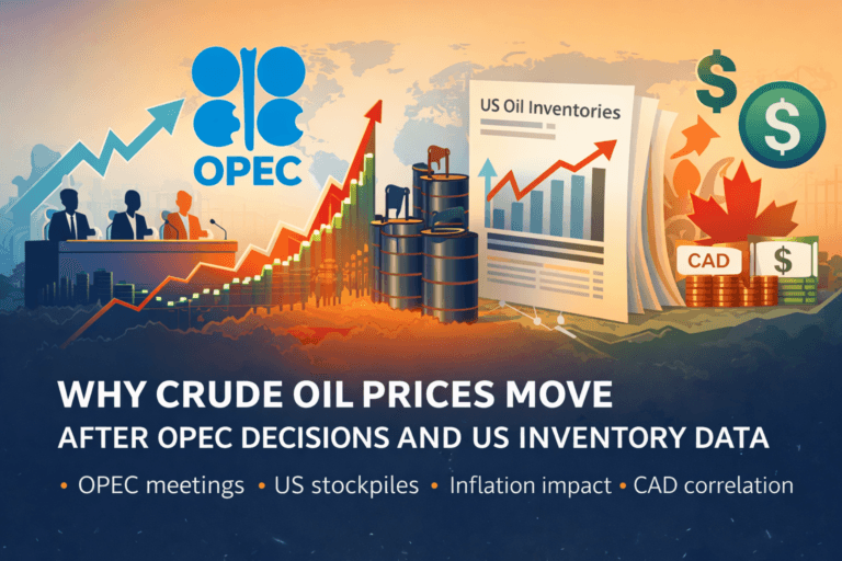 Why Crude Oil Prices Shift After OPEC Announcements and US Inventory Reports