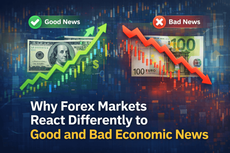 Why Forex Markets React Differently to Good and Bad Economic News