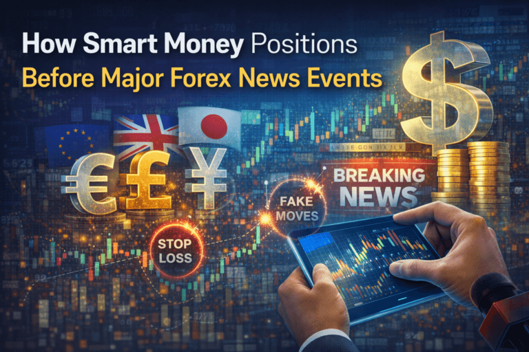 How Smart Money Positions Before Major Forex News Events