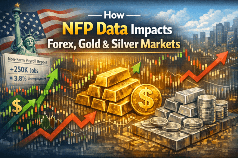How US Non-Farm Payroll (NFP) Data Impacts Forex, Gold, and Silver Markets