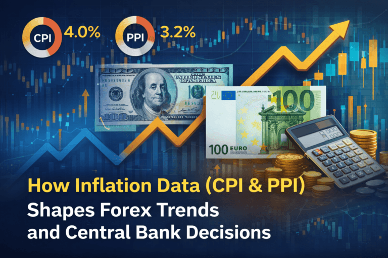 How Inflation Data (CPI & PPI) Shapes Forex Trends and Central Bank Decisions