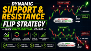 Dynamic Support & Resistance Flip Strategy: Trade Market Rejections Like a Pro