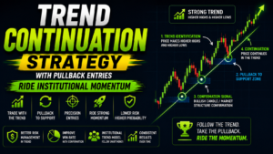 Trend Continuation Strategy with Pullback Entries: Ride Institutional Momentum