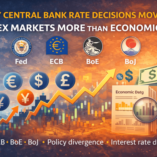 Why Central Bank Rate Decisions Move Forex Markets More Than Economic Data