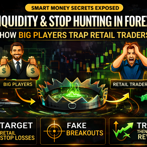 Liquidity & Stop Hunting in Forex: How Big Players Trap Retail Traders