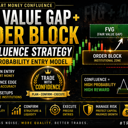 Fair Value Gap + Order Block Confluence Strategy: High Probability Entry Model