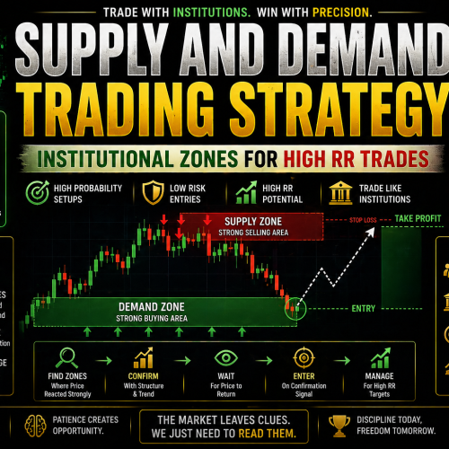 Supply and Demand Trading Strategy: Institutional Zones for High RR Trades
