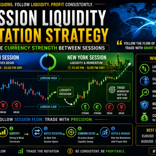 Session Liquidity Rotation Strategy: Trade Currency Strength Between Sessions