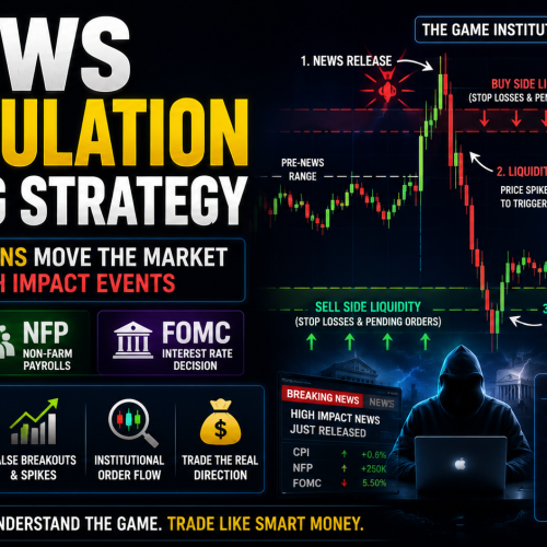 News Manipulation Trading Strategy: How Institutions Move the Market During High Impact Events