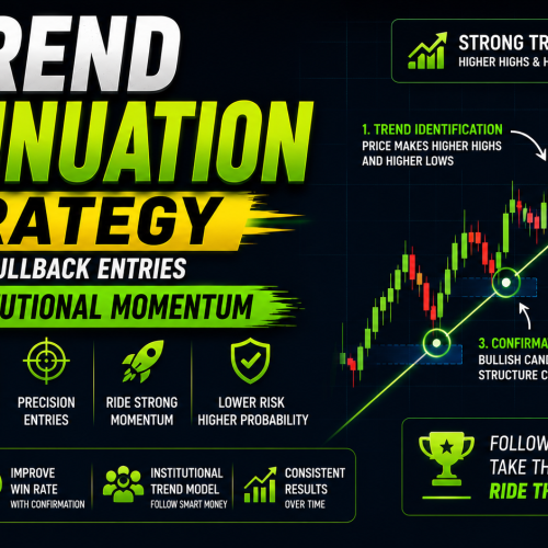 Trend Continuation Strategy with Pullback Entries: Ride Institutional Momentum
